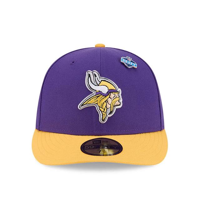 Minnesota Vikings NFL New Era Men's Purple 59Fifty 2026 Draft Fitted Hat