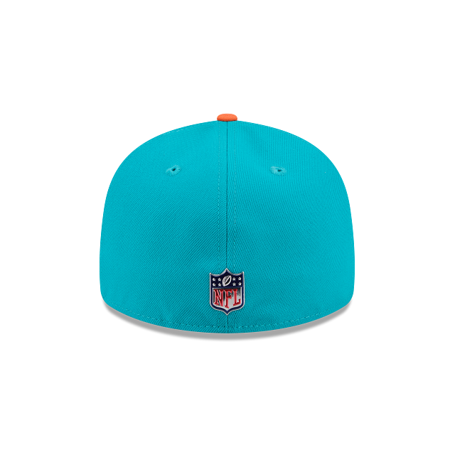 Miami Dolphins NFL New Era Men's Aqua 59Fifty Pre-Curved 2026 Draft Fitted Hat