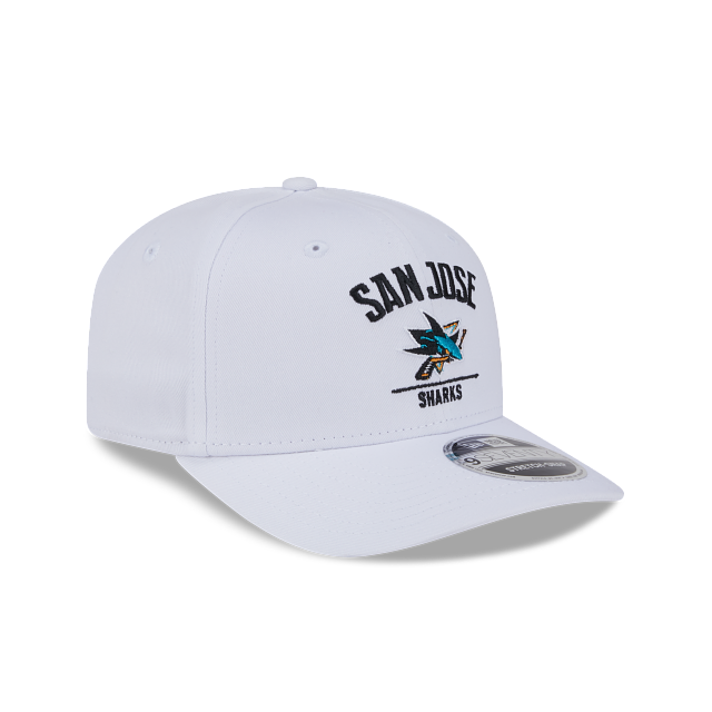 San Jose Sharks NHL New Era Men's White 9Seventy Snapback Hat