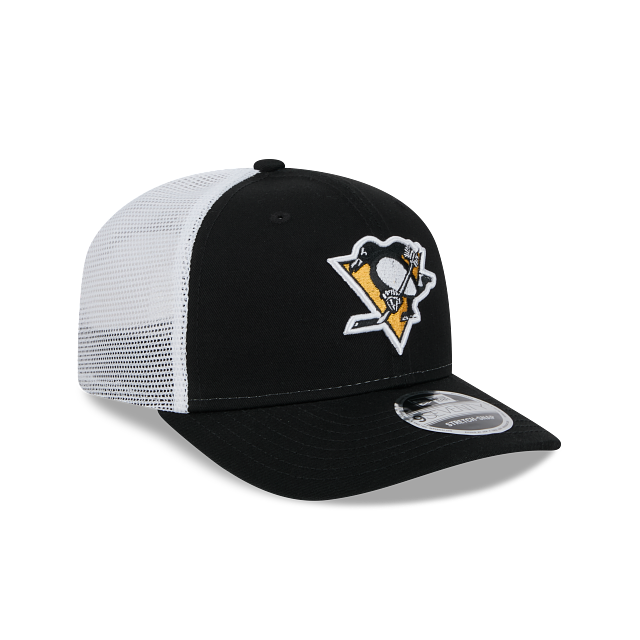 Pittsburgh Penguins NHL New Era Men's Black 9Seventy Trucker Snapback Hat