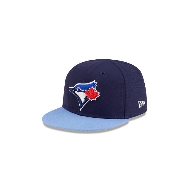 Toronto Blue Jays MLB New Era Infant Light Blue/Navy 59Fifty My 1st Cap Fitted Hat