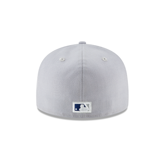 Los Angeles Dodgers MLB New Era Men's Grey 59Fifty Cooperstown 1958 Wool Fitted Hat