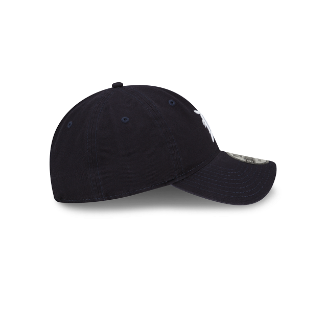 Detroit Tigers MLB New Era Men's Black 9Twenty Core Classic Adjustable Hat