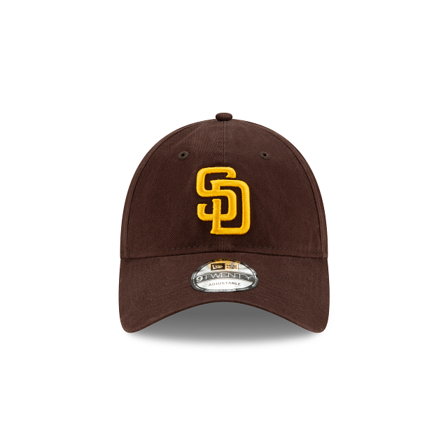 San Diego Padres MLB New Era Men's Brown 9Twenty 2020 Classic Adjustable Hat