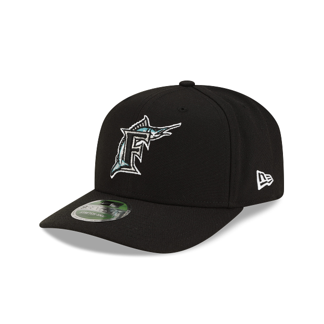 New Era Miami Marlins  Alternative Player Replica 9SEVENTY Stretch-Snap Hat
