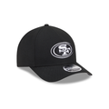 New Era San Francisco 49ers M-Crown 9FORTY A-Frame  Adjustable Hat-Black/White
