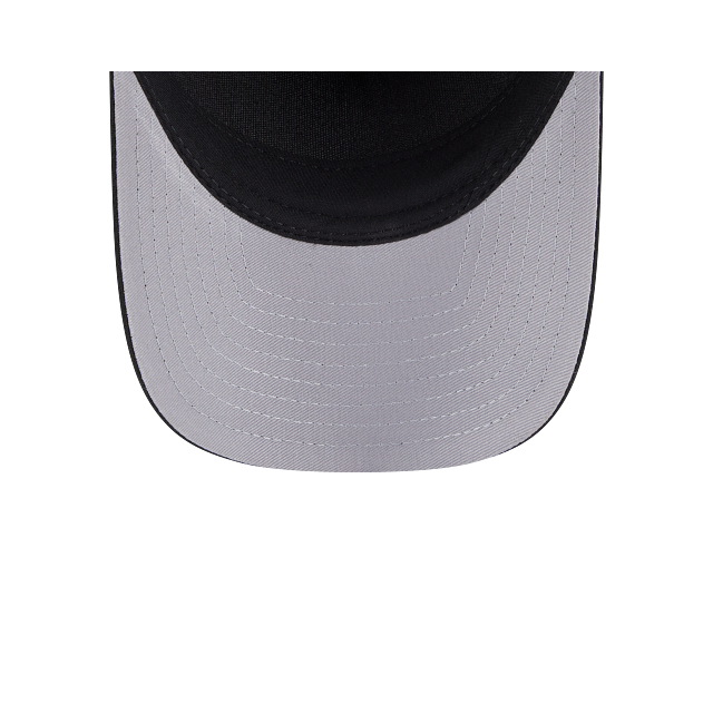 New Era Detroit Lions M-Crown 9FORTY A-Frame Adjustable Hat-Black/White