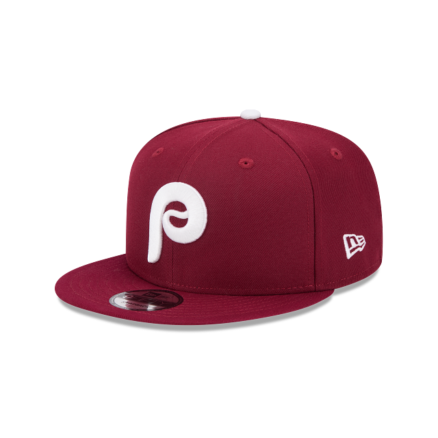 Philadelphia Phillies MLB New Era Men's Burgundy 9Fifty Evergreen Snapback