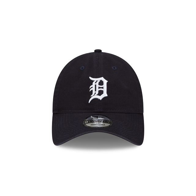 Detroit Tigers MLB New Era Men's Black 9Twenty Core Classic Adjustable Hat