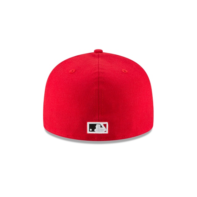 Cincinnati Reds MLB New Era Men's Red 59Fifty Cooperstown Wool 1869 Logo Fitted Hat