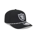 New Era Las Vegas Raiders Gameday Multi Rope 9SEVENTY Stretch-Snap Adjustable Hat-Black