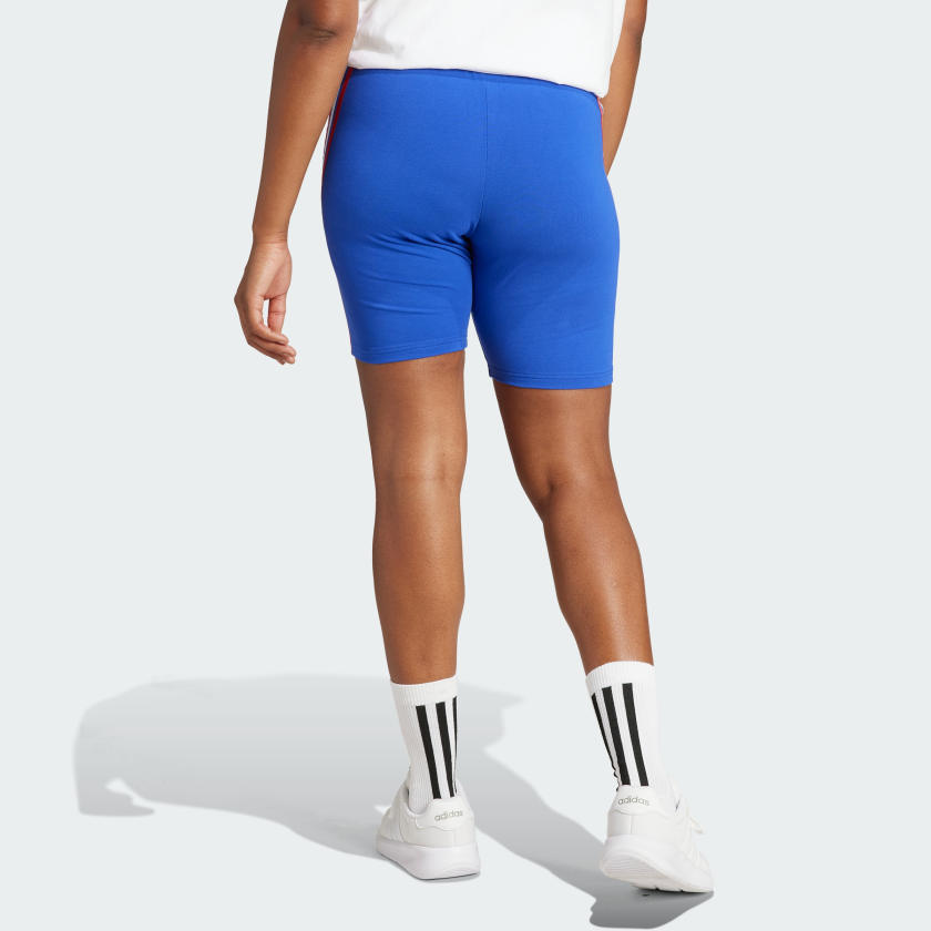 Women's adidas Future Icons 3-Stripes Biker Shorts (Plus Size)