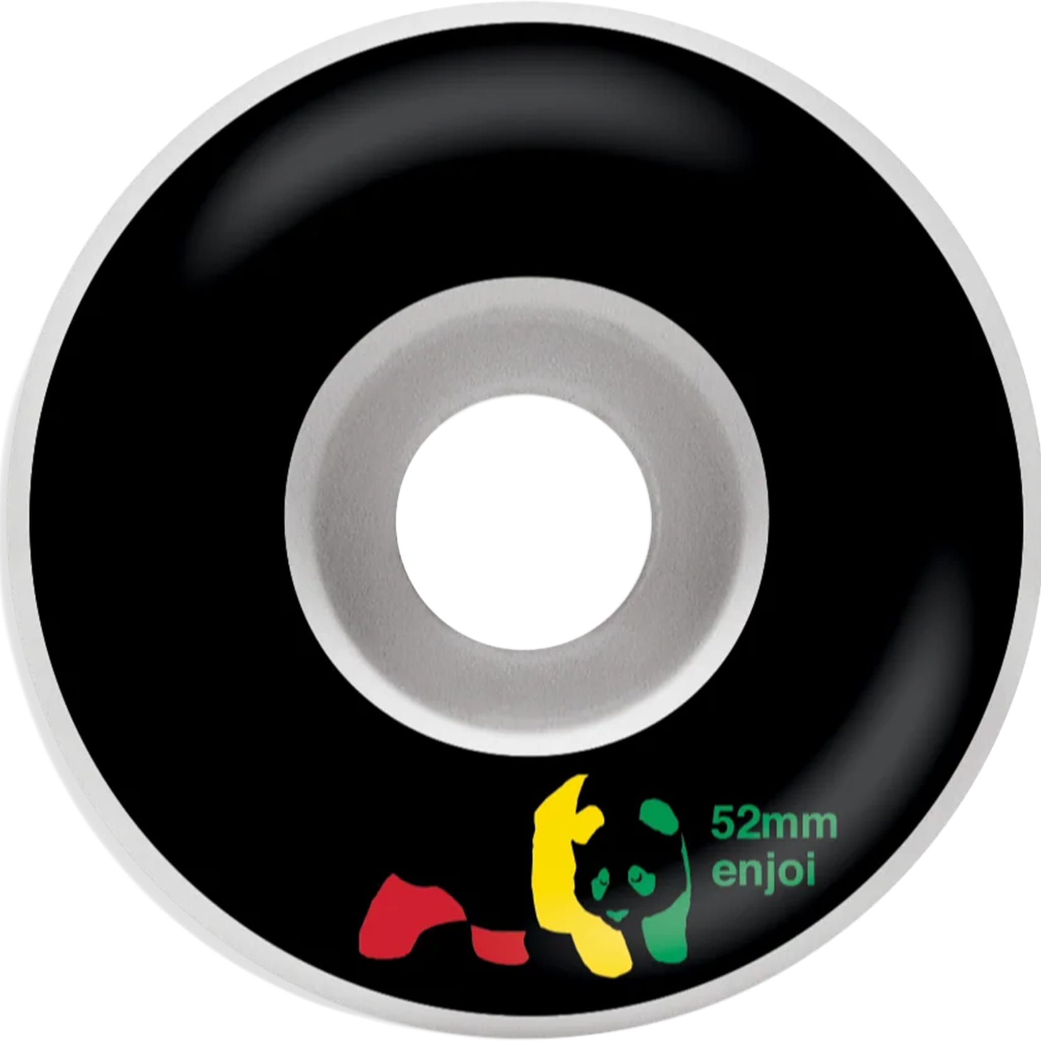 Enjoi Rasta Panda FP Skateboard Complete 7.75"