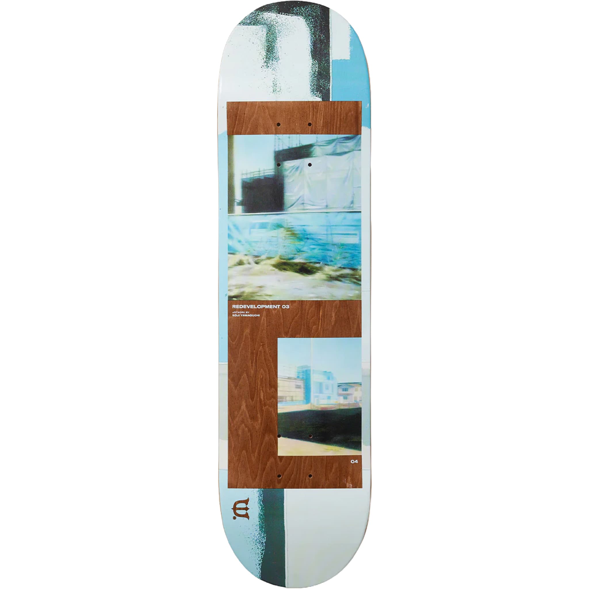 Evisen Redevelopment 03 Skateboard Deck 8.38"
