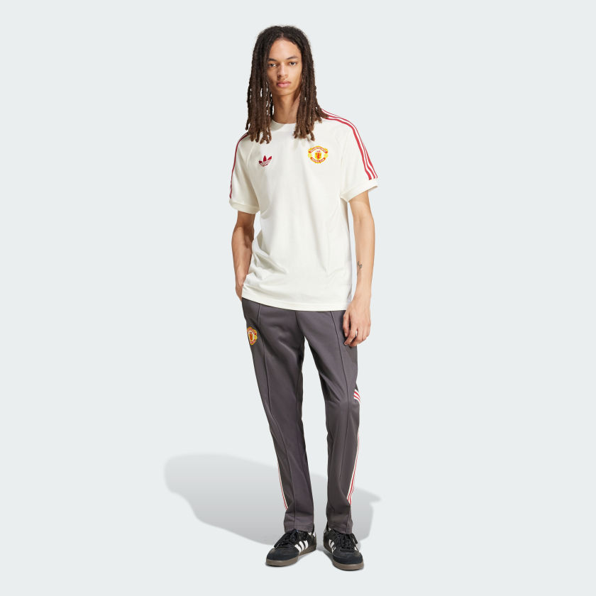 Men's adidas Manchester United Adicolor Classics 3-Stripes Tee