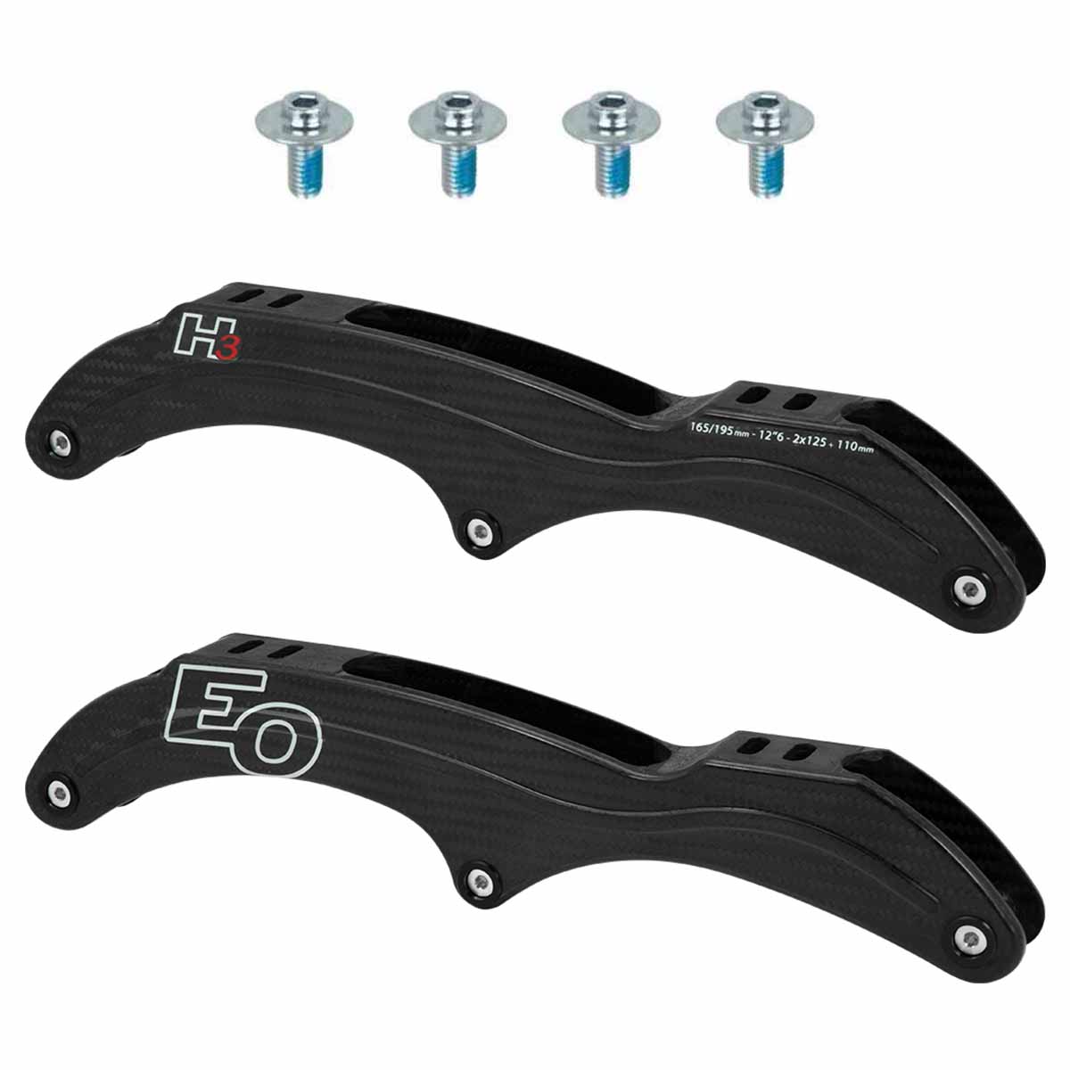 FR EO Carbon H3 - 2X125+110 - 12"6 Frame