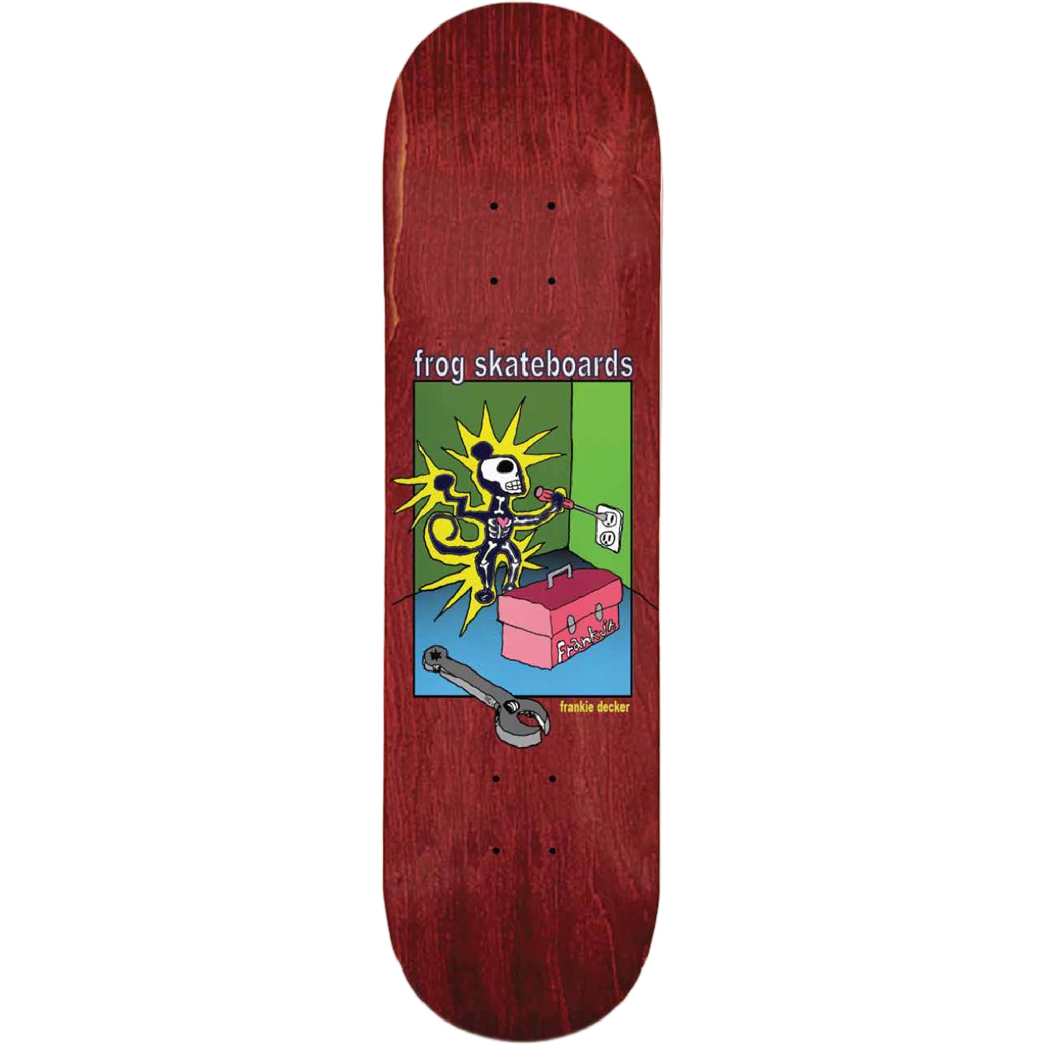 Frog New Career Frankie Decker Skateboard Deck 8.25"