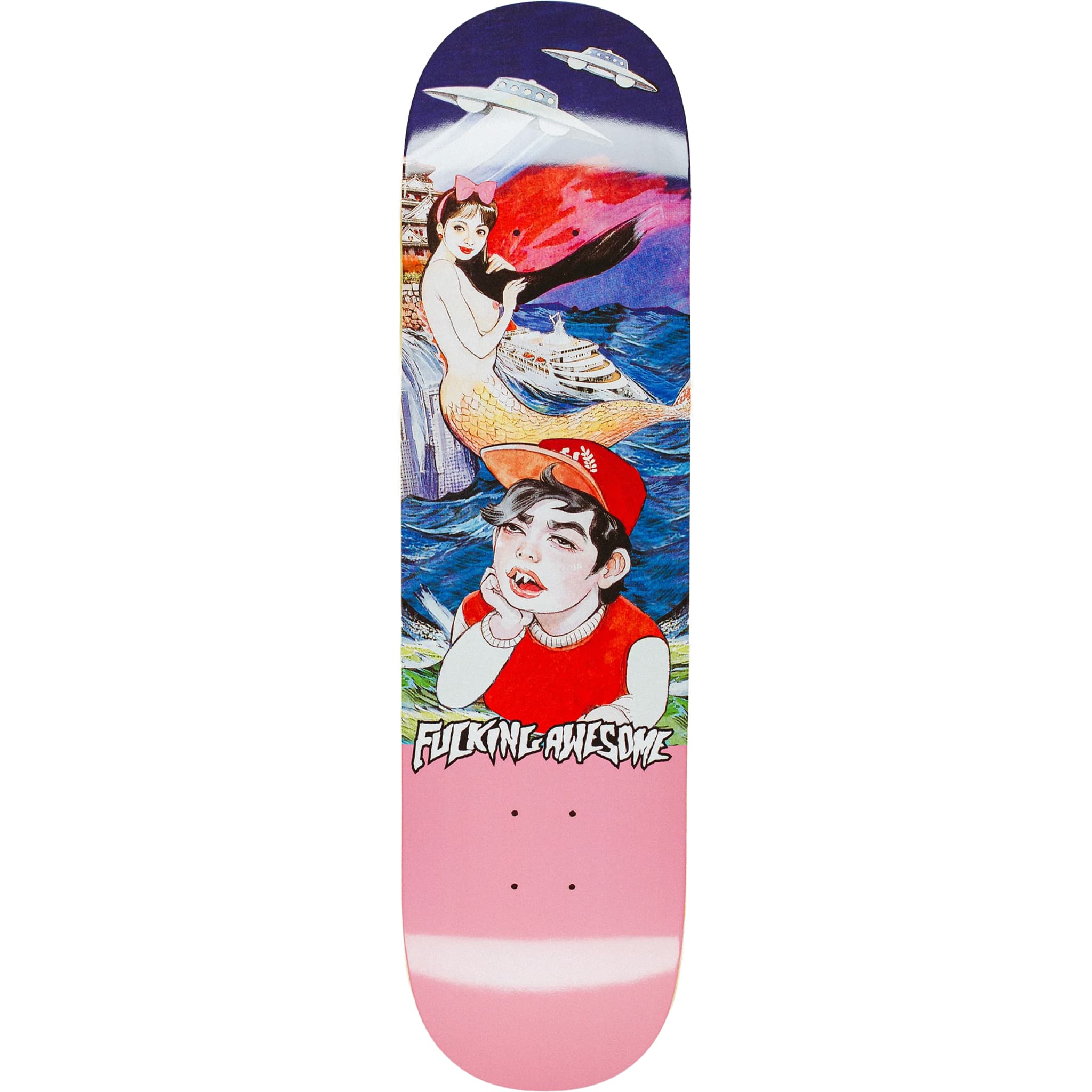 Fucking Awesome Aidan Mackey Kamakura Skateboard Deck 8.25"