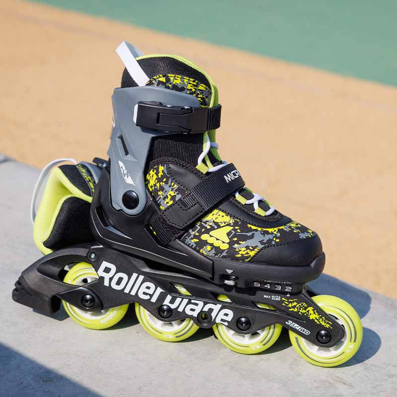 Rollerblade Microblade SL Black Lime Kids Skates