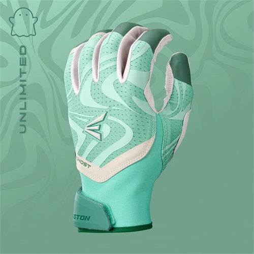 Easton Ghost Ethos Unlimited Fastpitch Batting Gloves Adult Lilac – Premium Grip Softball Gloves with Goatskin Leather Palm