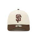 New Era Youth San Francisco Giants 9FORTY A-Frame Snapback Hat- Stone Brown