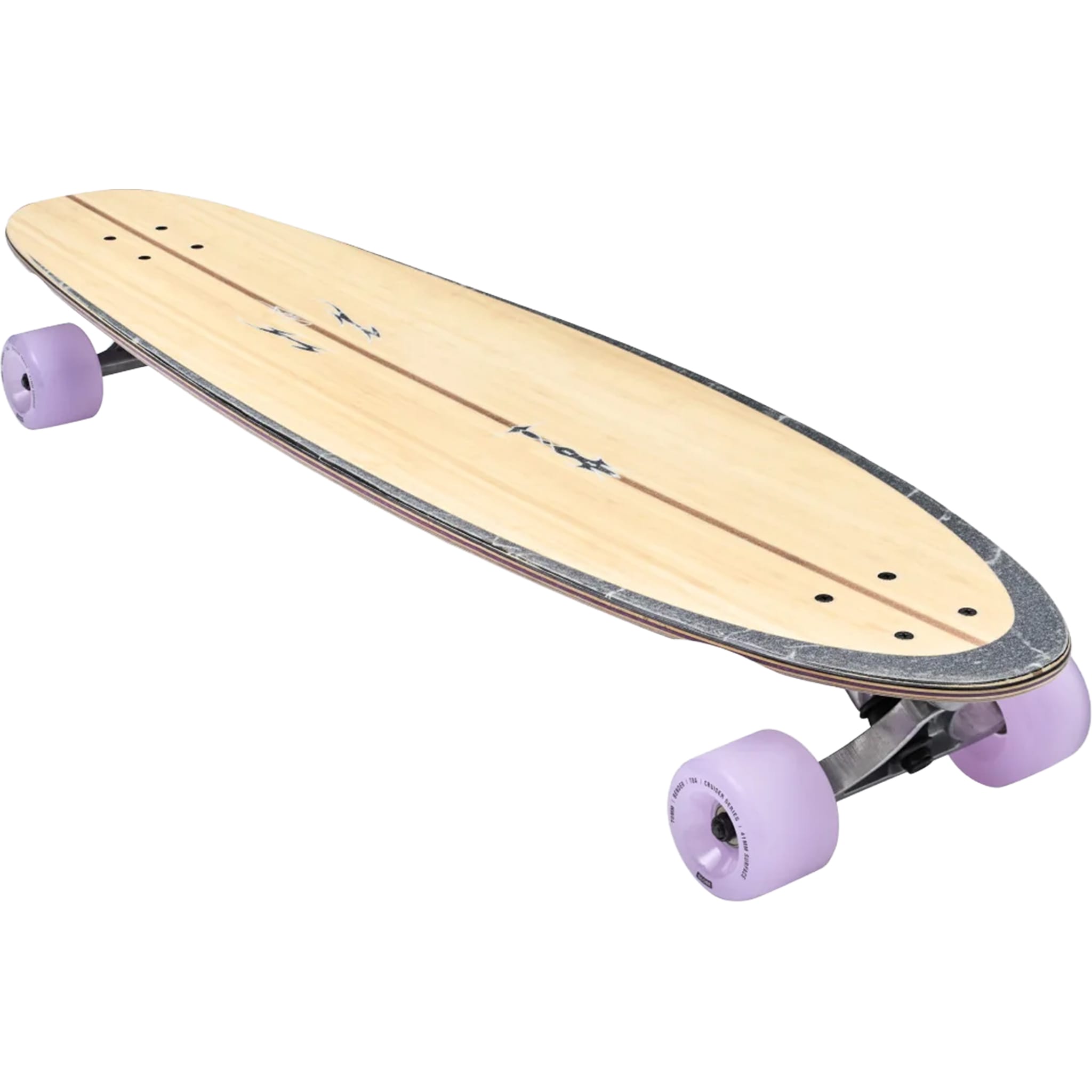 Globe Archer Classic Longboard Complete Bamboo Purple 38"