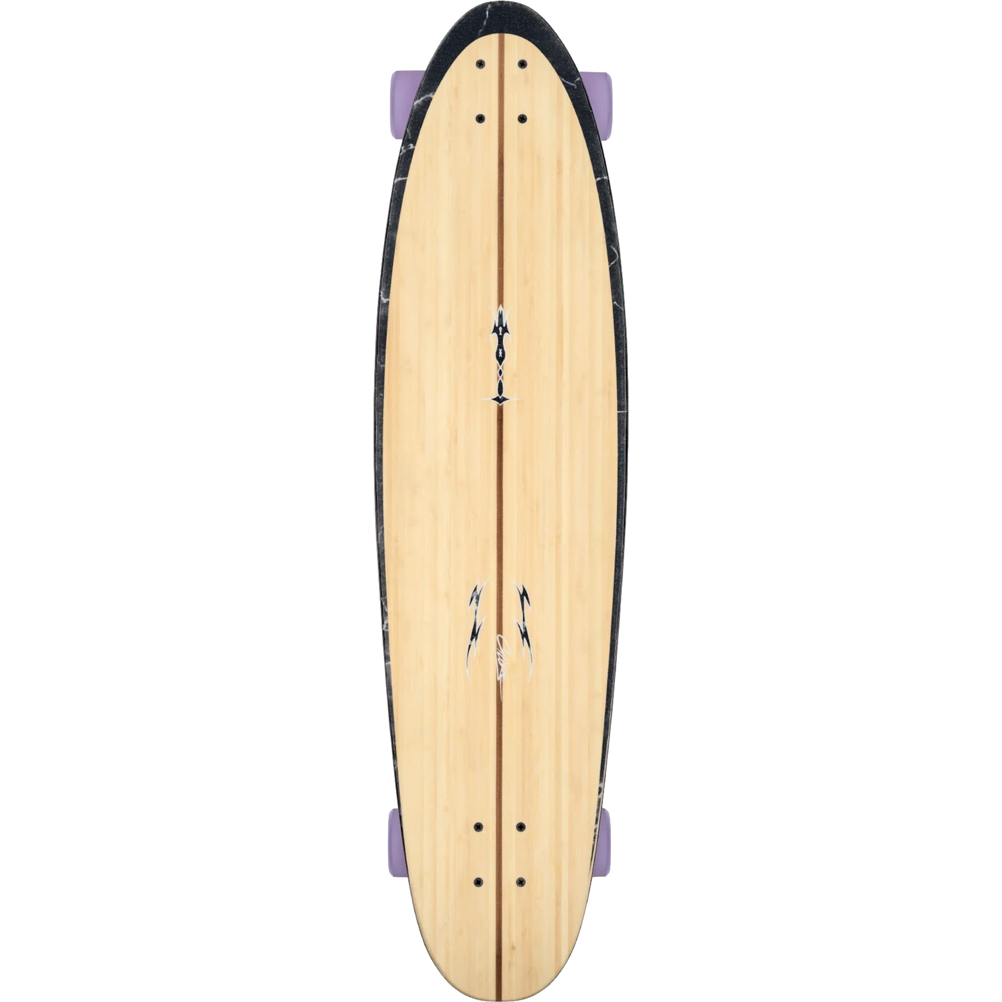 Globe Archer Classic Longboard Complete Bamboo Purple 38"