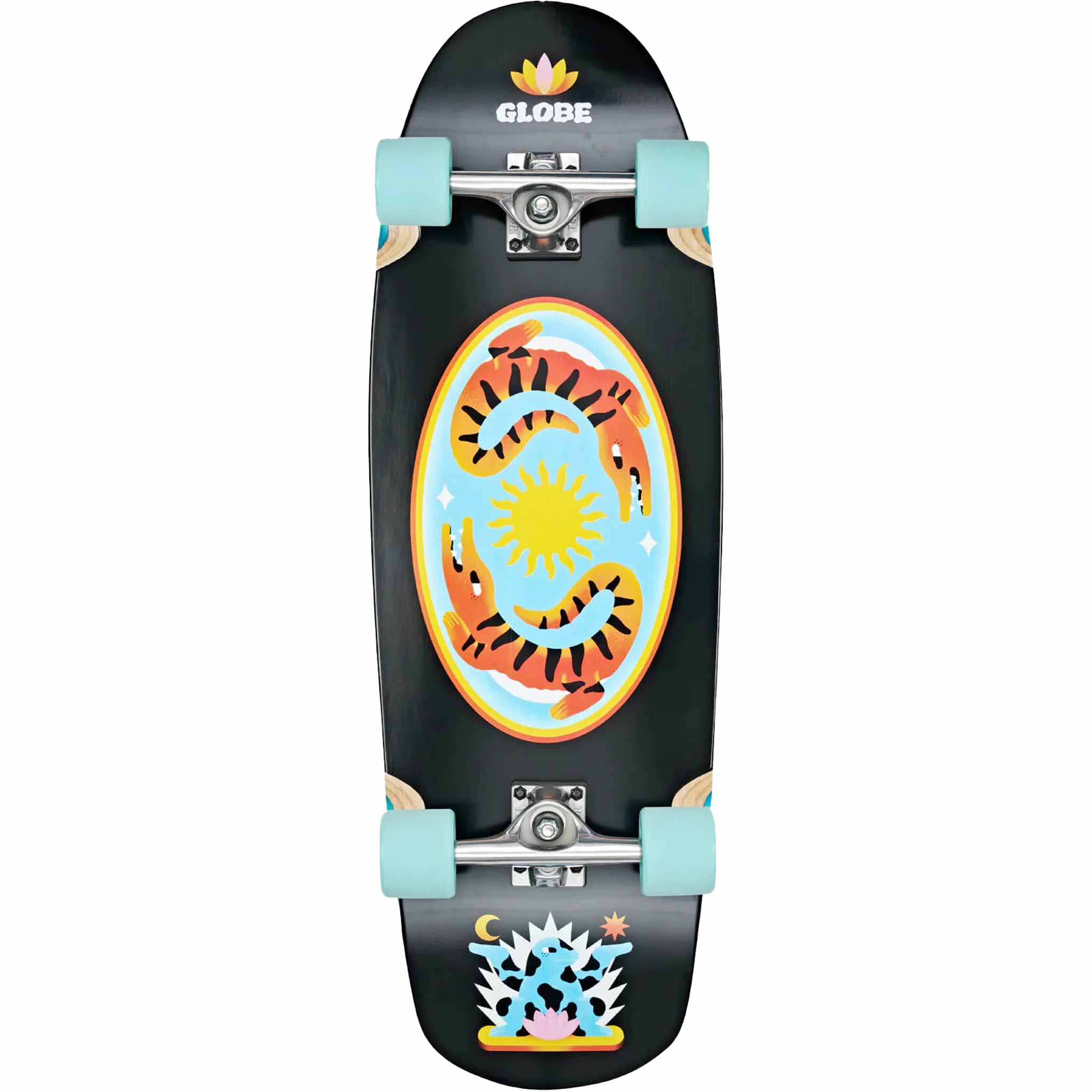 Globe Big Bad Bruiser Lotus 33" Cruiser Complete