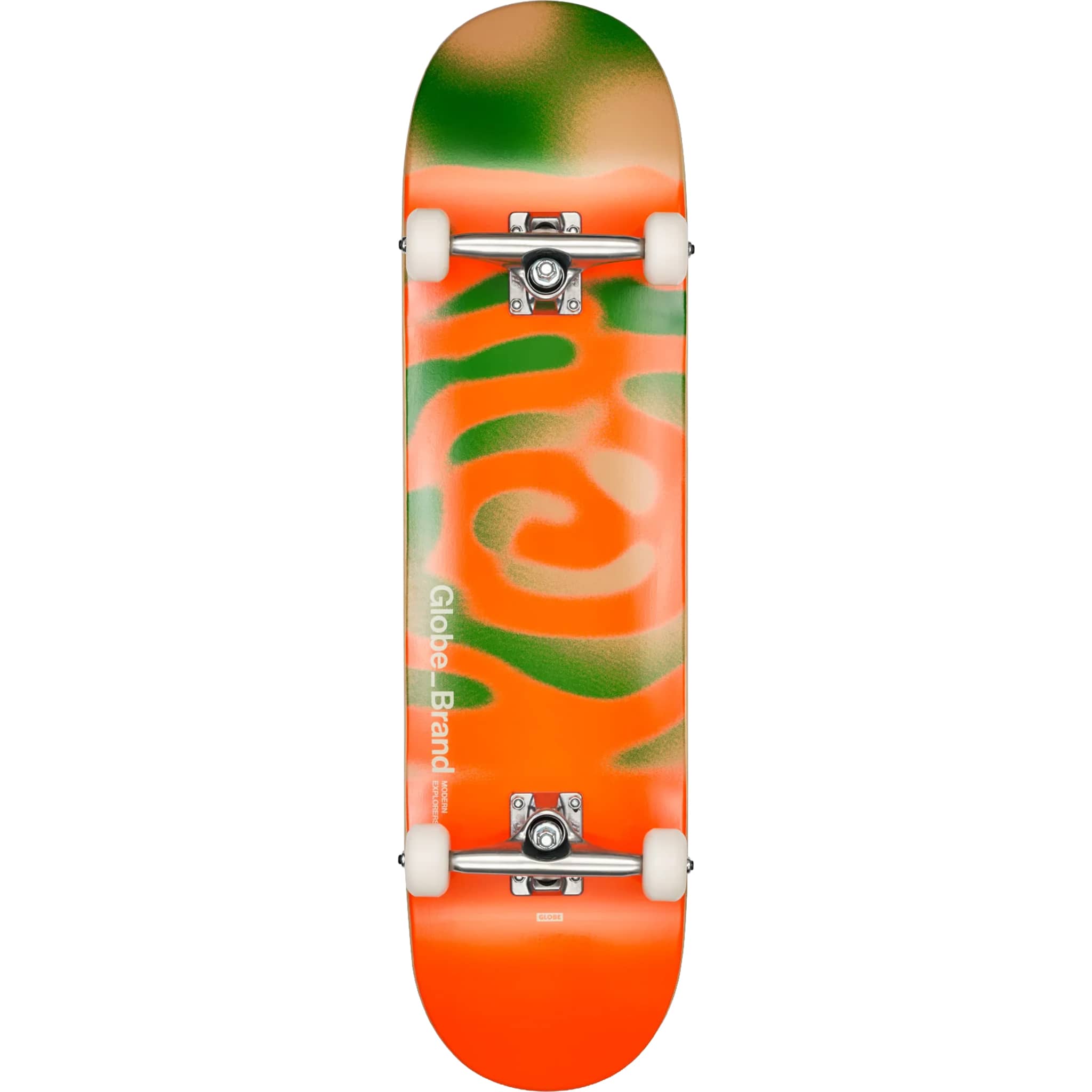 Globe G0 Pond Skateboard Complete Orange Moss 8.25"
