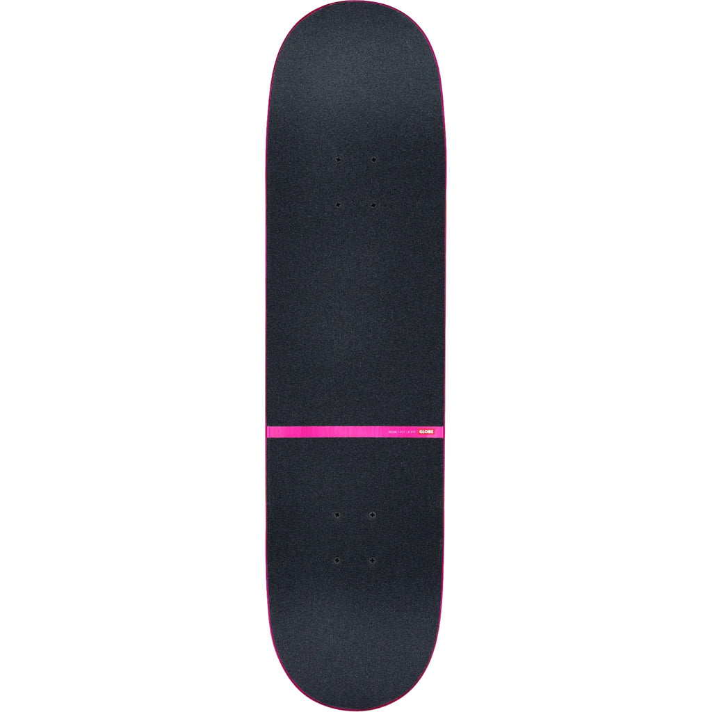 Globe G1 Where To Next Skateboard Complete Black Maple Recon 8.375"