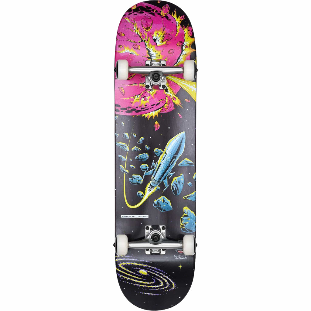 Globe G1 Where To Next Skateboard Complete Black Maple Recon 8.375"