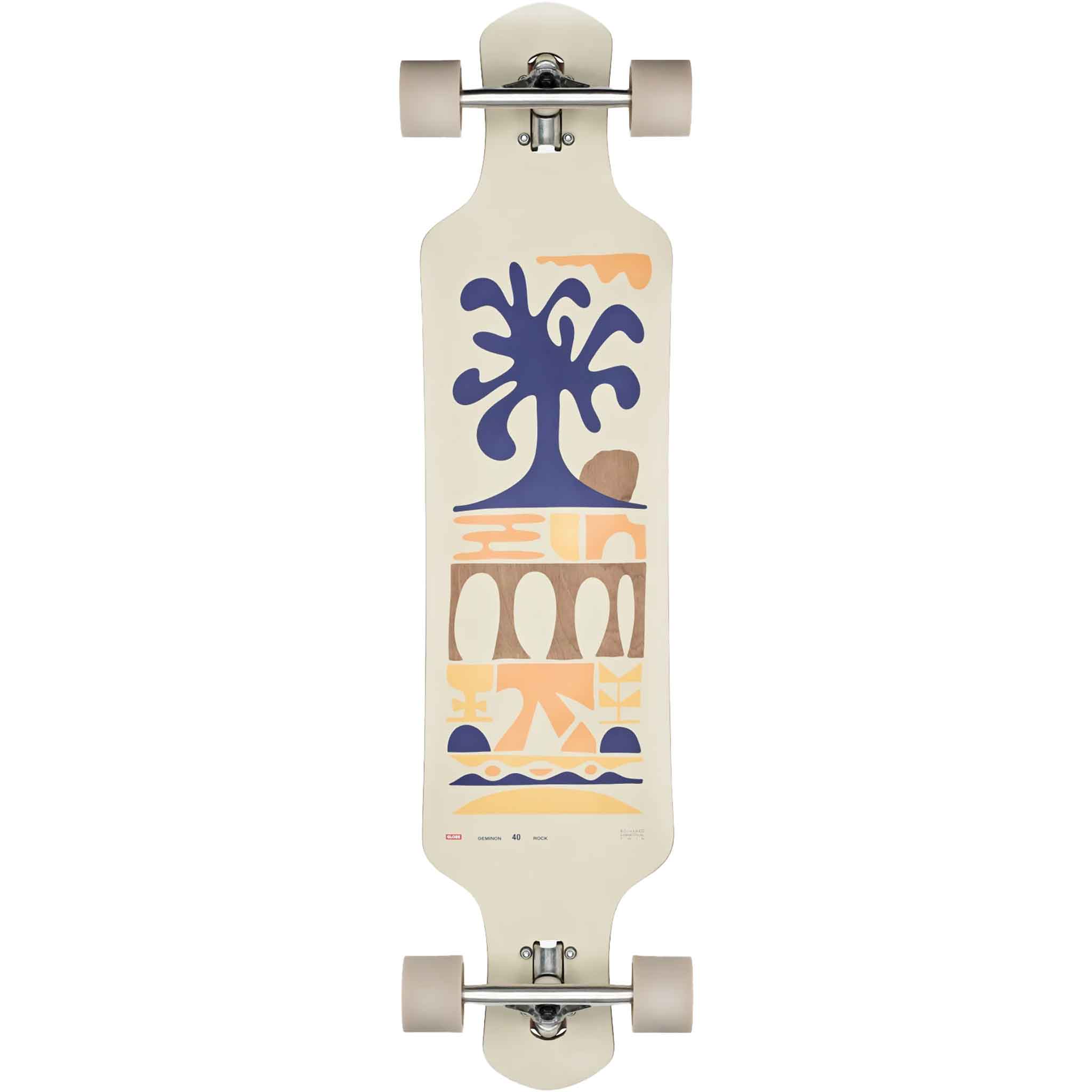 Globe Geminon Rock Longboard Complete Mediterranean 40"