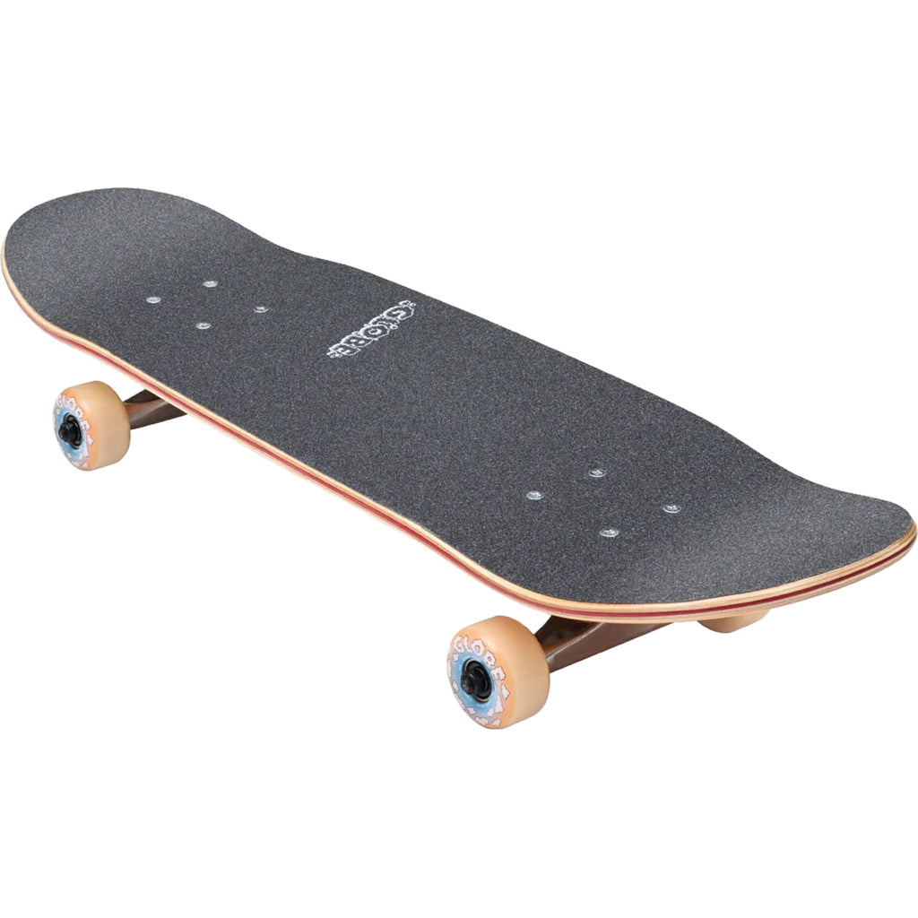 Globe Kids Wide Mini Skateboard Complete Flaming Eye 7.9"