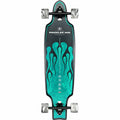 Globe Prowler Mid Longboard Complete Green Flames 34"