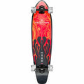 Globe The All Time Longboard Complete Red Flames 35"