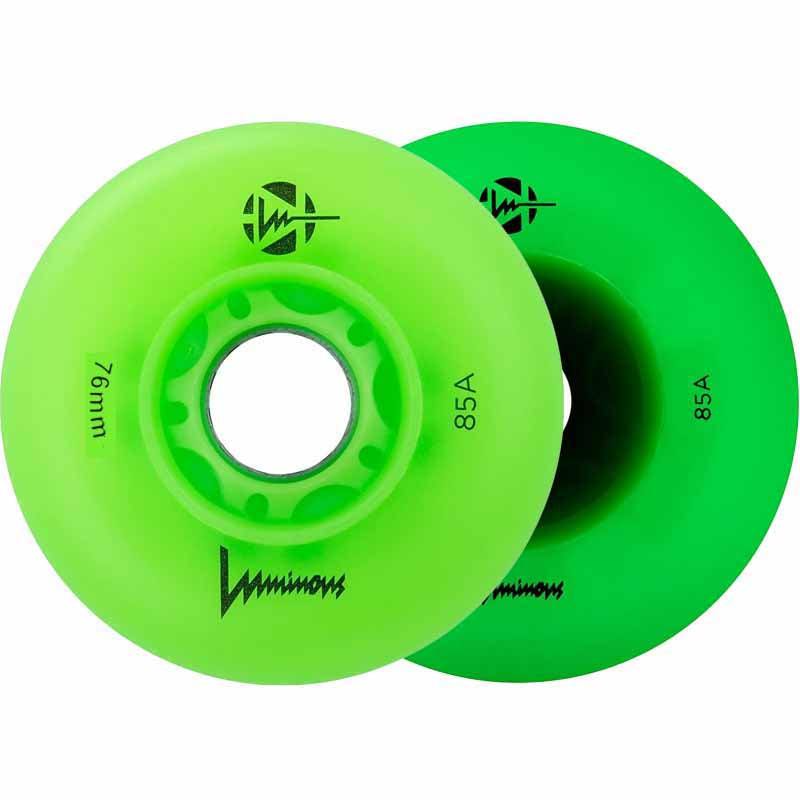 Luminous LED 76mm/85A Wheels (Pack of 4)