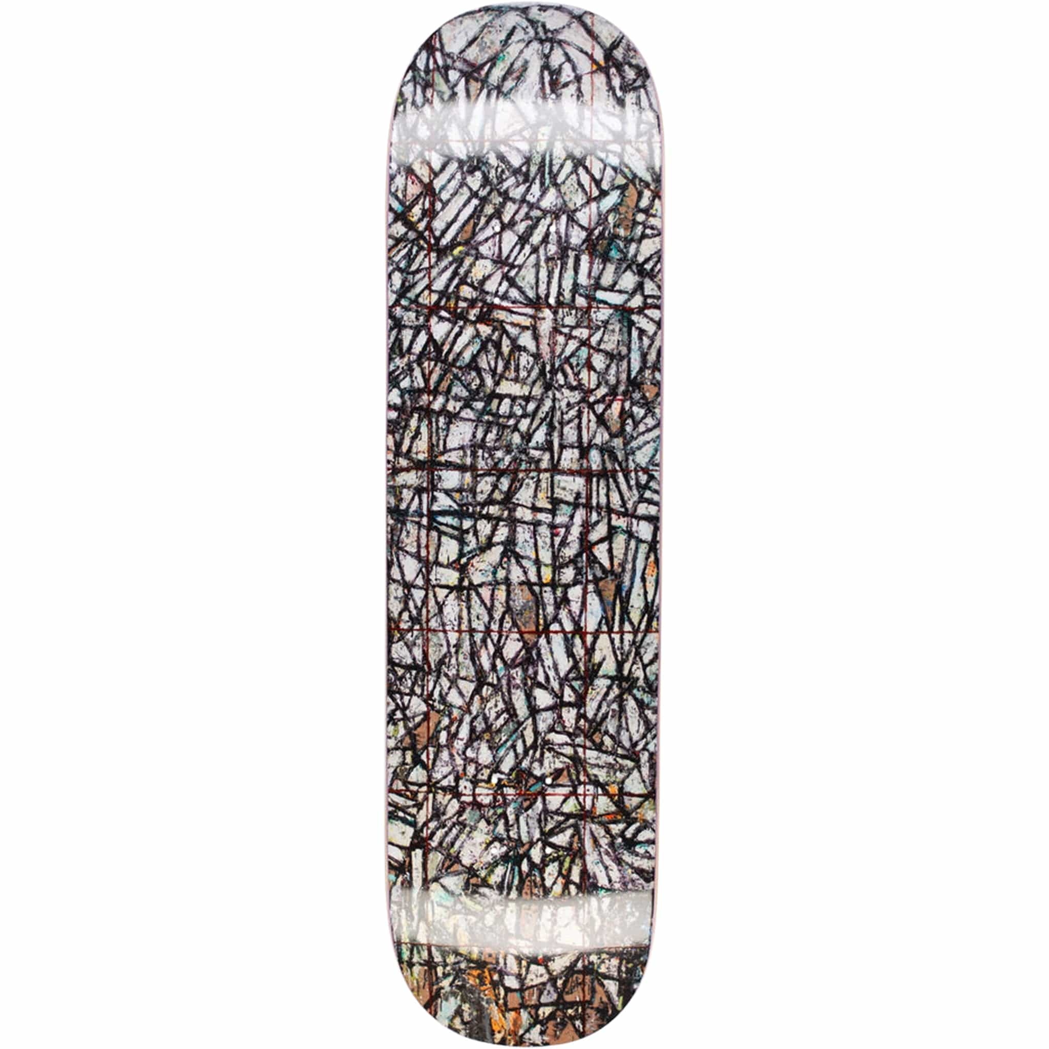GX1000 B&W Abstract Skateboard Deck 8.25"