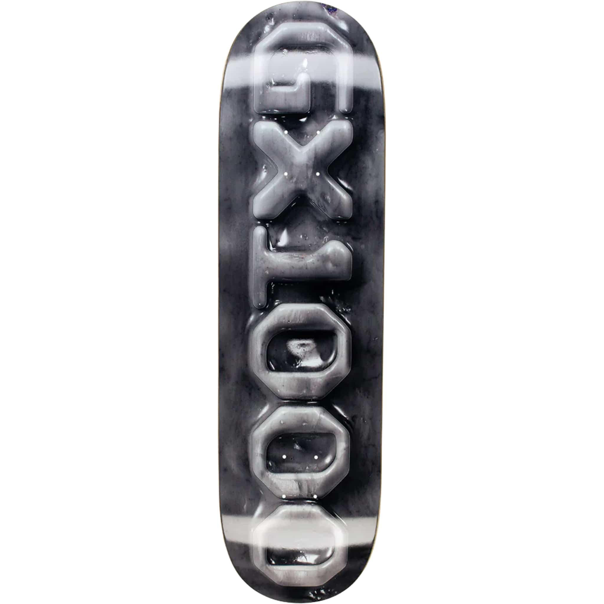 GX1000 OG Logo Ceramic Black Skateboard Deck 8.5"