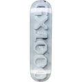 GX1000 OG Logo Ceramic White Skateboard Deck 8.25"