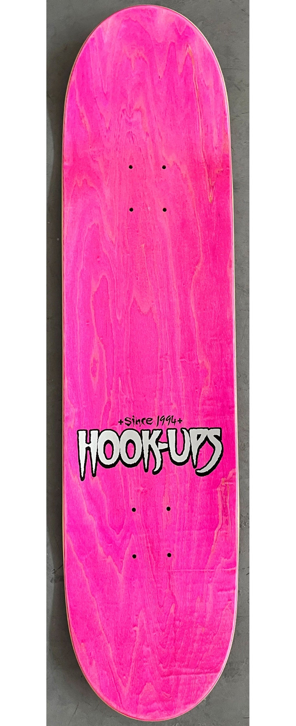Hook Ups Skateboard Deck Raven 8.25" x 32.25"