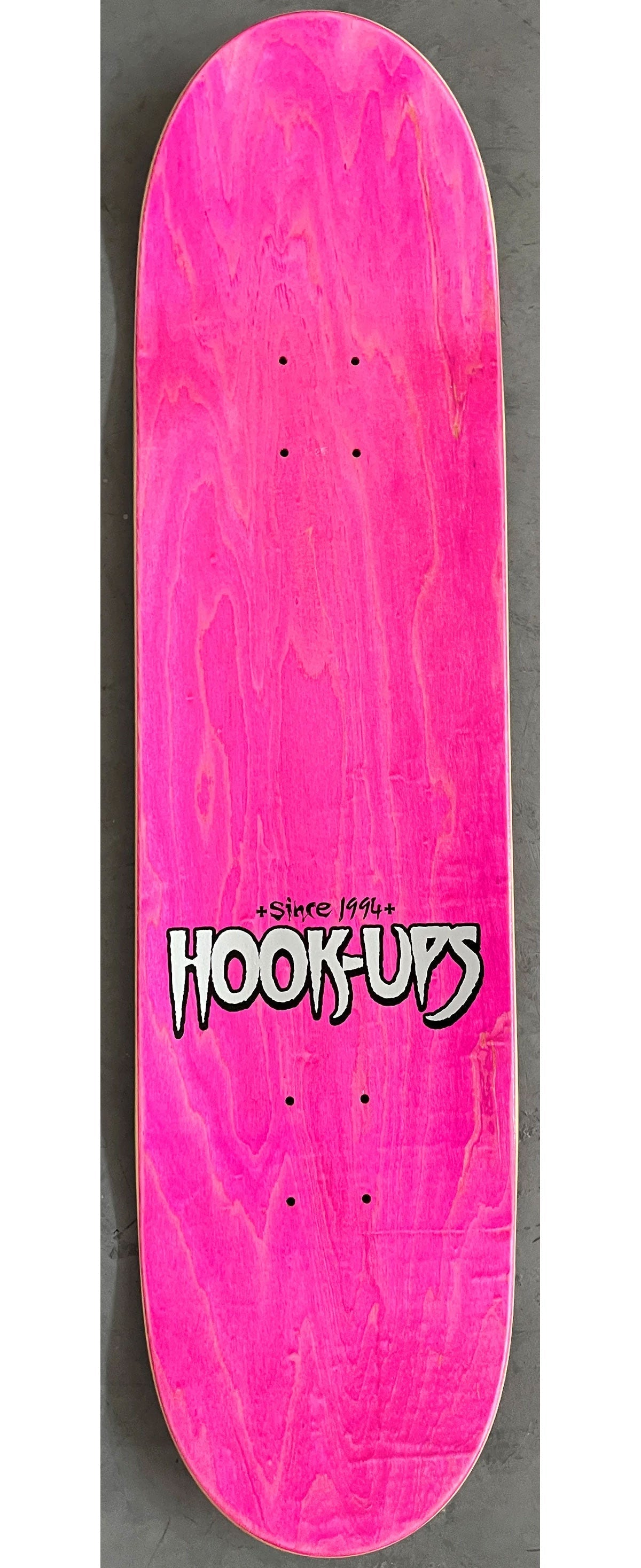 Hook Ups Skateboard Deck Raven 8.25" x 32.25"