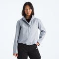 The North Face - Voyage Rain 3L Hooded Jacket - Women's - Frost Grey