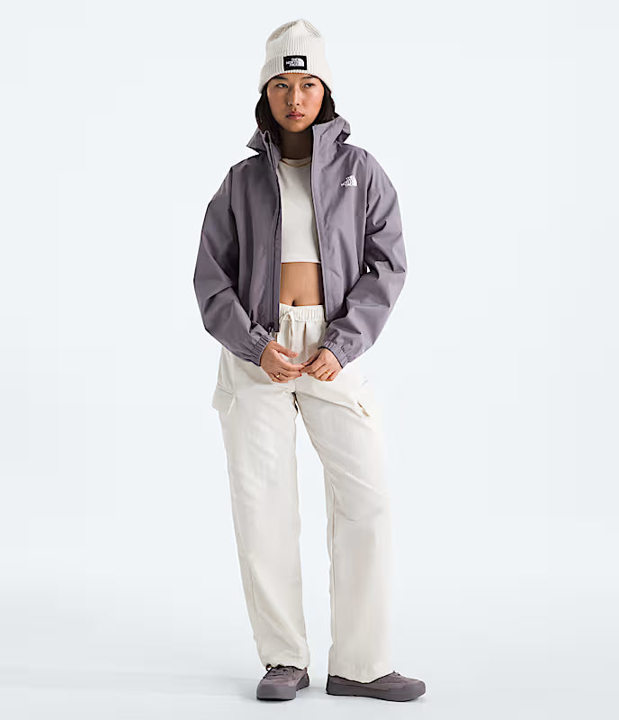The North Face - Quest Mono Cropped Jacket - Women's - Transcendent Grey
