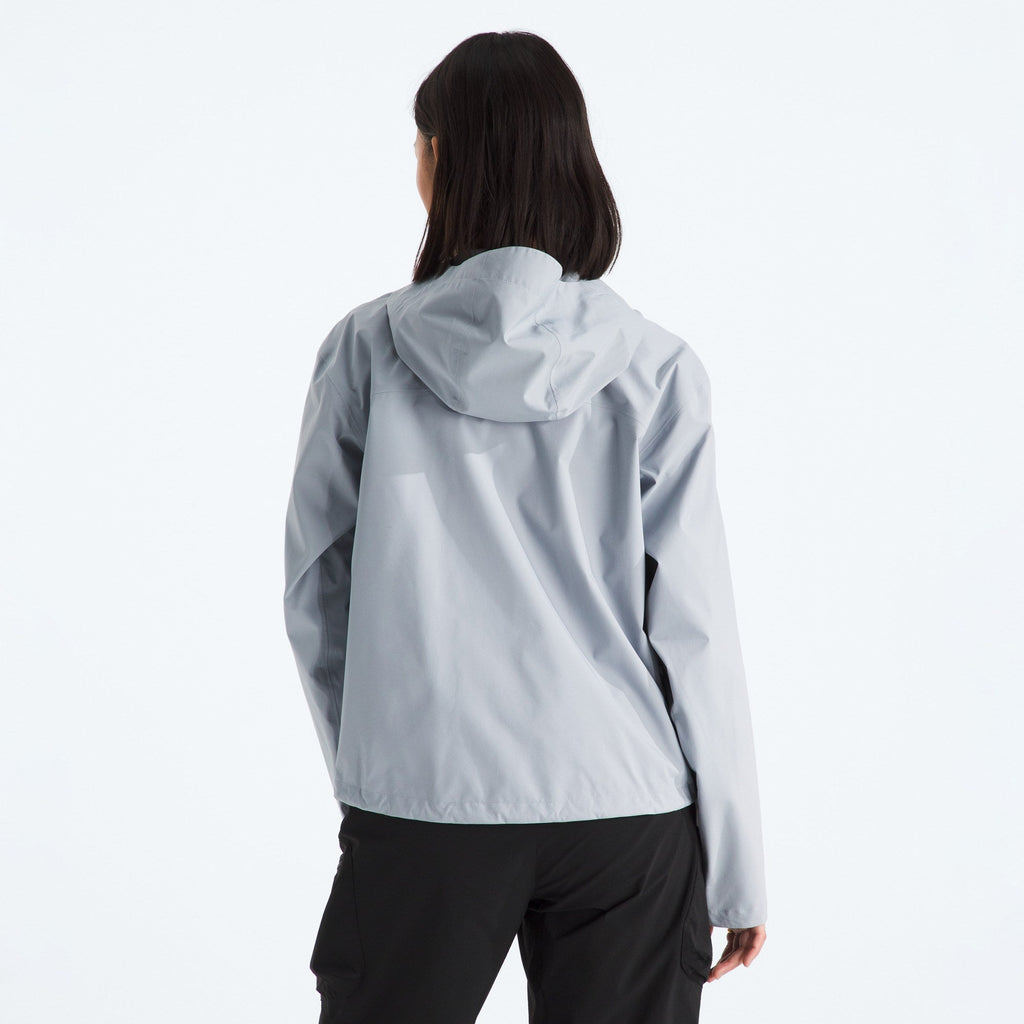 The North Face - Voyage Rain 3L Hooded Jacket - Women's - Frost Grey