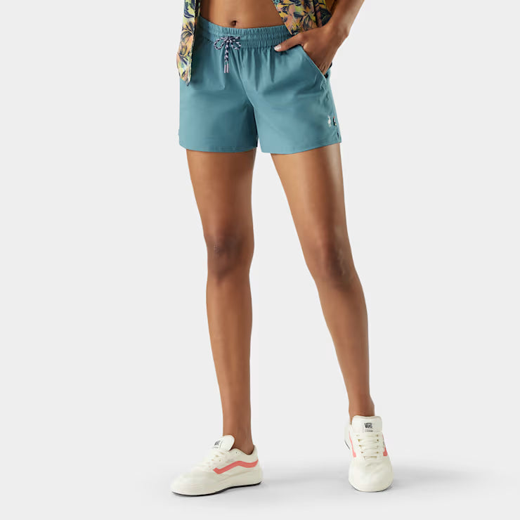 Smartwool - Merino 4in Hike Short - Women's - Dusty Teal