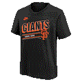 Youth San Francisco Giants Team Logo T-Shirt-Black