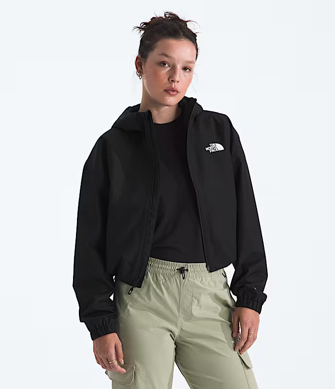 The North Face - Womens Quest Mono Cropped Jacket - TNF Black