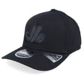 Montreal Expos MLB New Era Men's Black On Black 9Seventy Snapback Hat