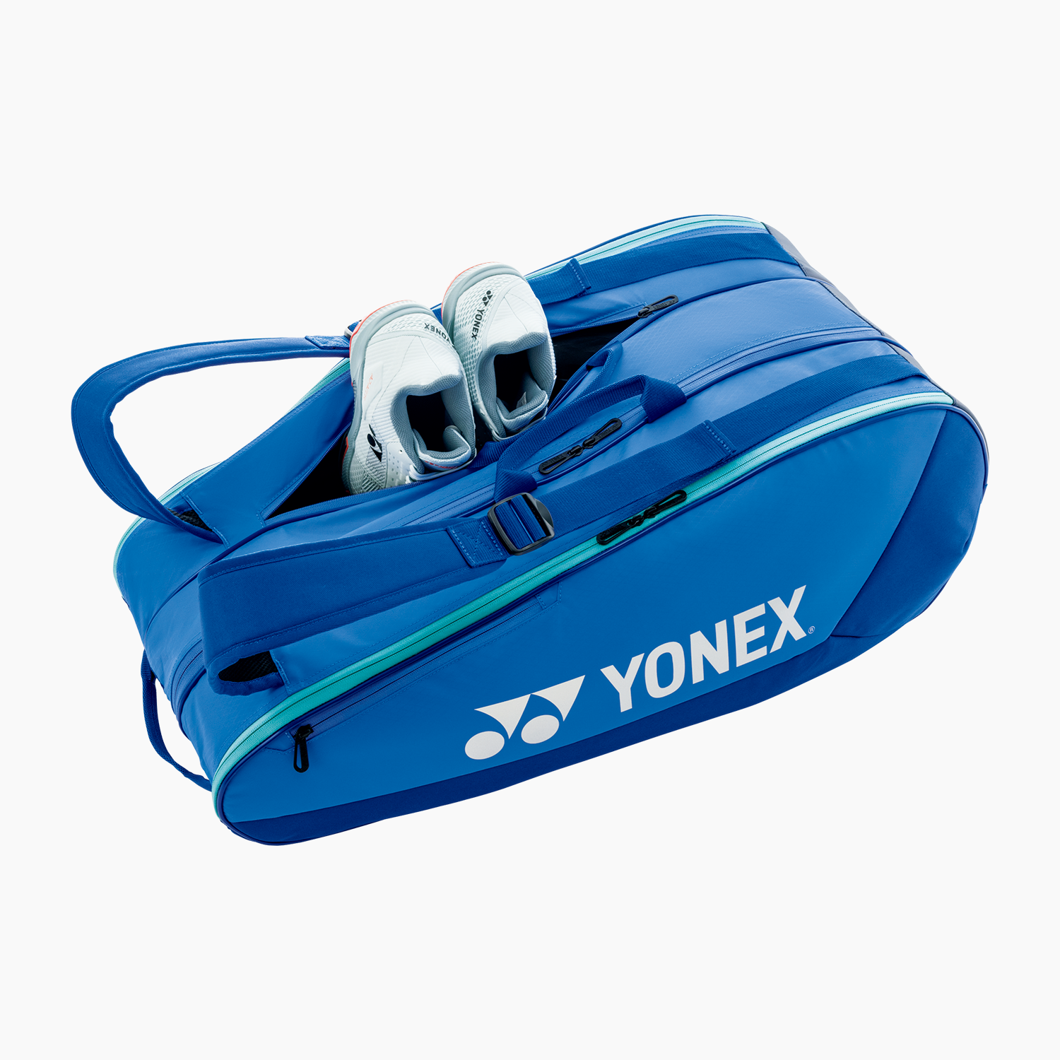 Yonex Team Racquet Bag (12 PCS) [Blast Blue]