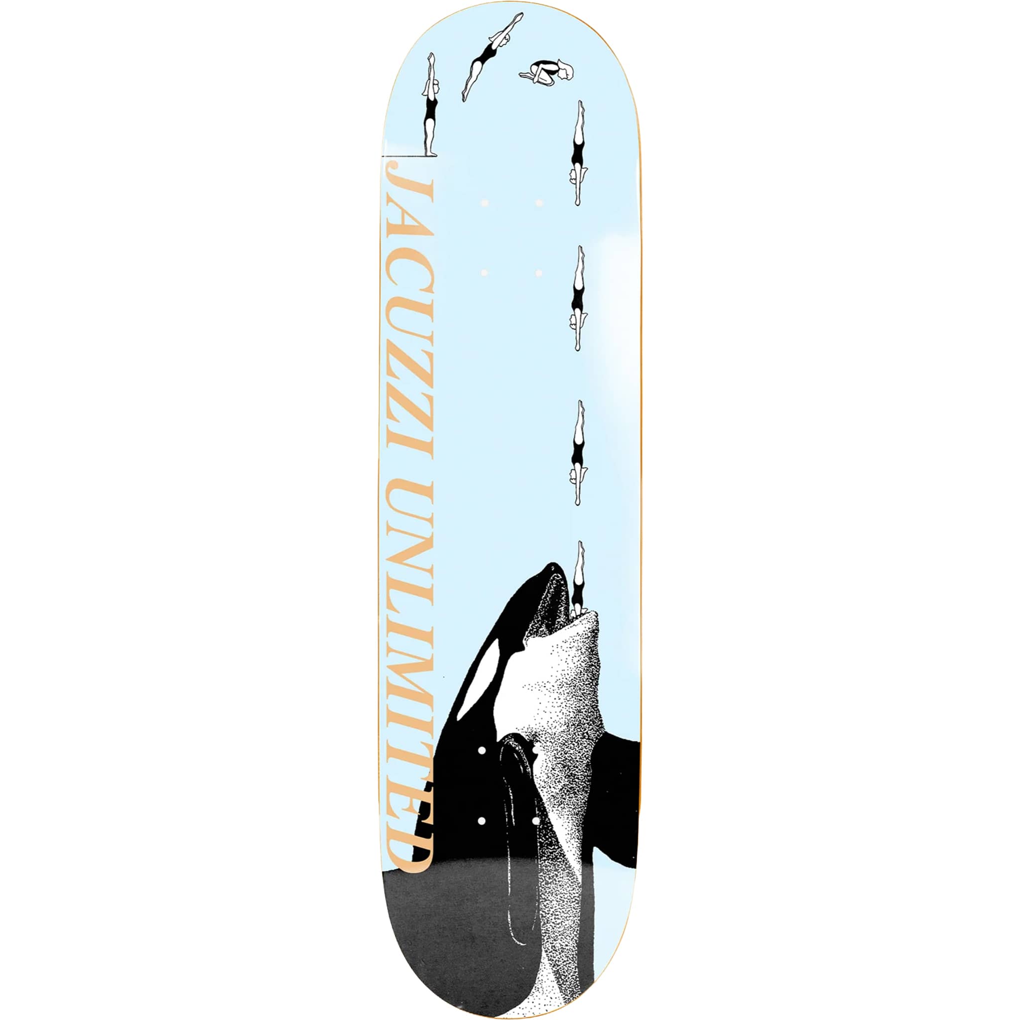 Jacuzzi Jake Yanko High Dive EX7 Skateboard Deck 8.25"